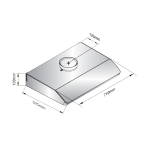 Pacific 太平洋 PR-3099-S70 71厘米 電熱除油 自動清洗抽油煙機